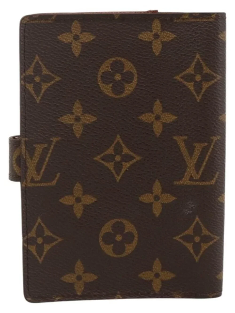 LOUIS VUITTON Monogram Agenda PM Day Planner Cover R20005 LV Auth BA11076